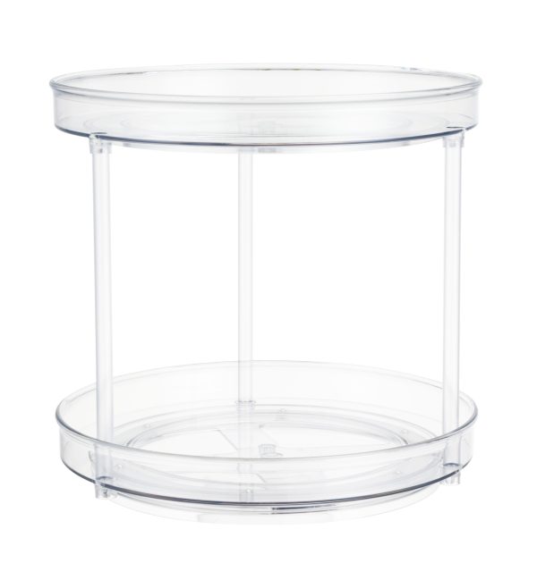 Rotating Makeup Organizer 2 Tiers 10"